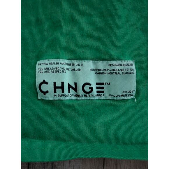 CHNGE Green and Cream Change Growth Short Sleeve T-shirt, 2XL (A8) - Picture 8 of 8